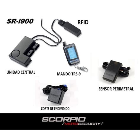 scorpio alarms sr-i900 rfid two-way fm security system|scorpio motorcycle alarm manual.